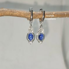 BAND- ROUNAK JEWELLERS MATERIAL- 925 STERLING SILVER GEMSTONE - LAB BLUE STAR SAPPHIRE, CUBIC ZIRCONIA BLUE STAR SAPPHIRE STONE WEIGHT - 2.30 CT SAPPHIRE STONE SIZE - 5 X 7 MM CUBIC ZIRCONIA STONE SIZE - 1.30/ 2.50 MM CUBIC ZIRCONIA STONE WEIGHT - 0.25 CT EARRINGS WEIGHT - 4.070 GM STONE SHAPE - OVAL, ROUND GEM COLOUR - BLUE, WHITE PLEASE GIVE YOUR OPENION OR FEEDBACK ABOUT THE PRODUCT. WE ACCEPT BULK ORDER ALSO. https://www.etsy.com/in-en/shop/RounakJewellers?ref=search_shop_redirect Handmade Sterling Silver Cluster Earrings For Anniversary, Silver Oval Cluster Earrings In Sterling Silver, Sterling Silver Sapphire Gemstone Earrings, Silver Sapphire Earrings With Gemstones, Oval Silver Cluster Earrings In Sterling Silver, Fine Jewelry Oval Sterling Silver Earrings, Fine Jewelry Sterling Silver Hoop Earrings With Gemstone, Silver Sapphire Drop Earrings, Oval Sterling Silver Earrings Fine Jewelry