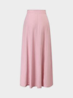 Discover the perfect blend of style and comfort with our A-Line Seamed Skirt-Dusty Rose. Elevate your wardrobe with this versatile piece that can be dressed up or down. Chic A-line Maxi Skirt For Daywear, Feminine Pink A-line Skirt, Elegant Wrap Skirt For Spring, Elegant Solid Color Maxi Skirt For Daywear, Elegant Pink Lined Maxi Skirt, Feminine Long Skirt In Solid Color, Chic Pink A-line Bottoms, Solid Maxi Skirt For Daywear, Feminine Solid Color Long Skirt