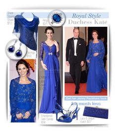 Duchess Kate Royal Blue Style Blue Style, Blue Fashion, Independent Design