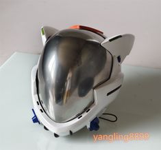 ad eBay - Find many great new & used options and get the best deals for Japan Anime Cosplay Helmet Halloween Party Helmet 1:1 Wearable Full Mask New at the best online prices at eBay! Free shipping for many products! Fishbowl Helmet, Cool Helmets, Sci Fi Mask, Robot Mask, Cyberpunk Helmet, Gate Keeper, Sonic Ocs, Street Skater, Jet Set Radio