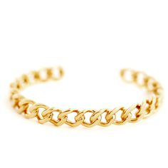 Adjustable Curb Chain Jewelry For Formal Occasions, Formal Adjustable Curb Chain Jewelry, Adjustable Gold Curb Chain Jewelry, Adjustable Chain 14k Gold Bangle, Gold Cuff Bracelet With Chain Detail, 14k Gold Bangle Bracelet With Adjustable Chain, Classic Adjustable Curb Chain Jewelry, Adjustable Round Curb Chain Jewelry, Elegant Metal Cuban Link Bracelet With Curb Chain