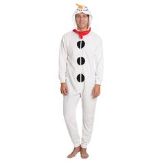 Nwt. Size 3xl. Sleephero Snowman Pajamas. Chillax In Style With This Men's Sleephero Snowman One-Piece Pajama. Product Features Ribbed Cuffed Full Zip Front Warm, Cozy Fleece Fabric Attached Hood Long Sleeves Fit & Sizing Approximate 31-In. Inseam Regular Fit Fabric & Care Polyester Machine Wash Pendleton Flannel, Black Babydoll, Disney Pajamas, Christmas Onesie, Sports Bra Top, One Piece Pajamas, Padded Sports Bra, Red Lingerie, Pink Sports Bra