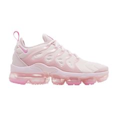 Find NIKE Wmns Air Vapormax Plus ' Foam on Editorialist. Wmns Air VaporMax Plus 'Pink Foam' P 6000, Air Vapormax Plus, Girl Dad, Girly Shoes, Air Vapormax, Orlando Magic, Triple Black, Air Max 1, Curator Style