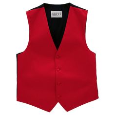 Pomegranate pink colored solid vest Classic Sleeveless Solid Outerwear, Classic Red Sleeveless Vest, Classic Red Sleeveless Outerwear, Red Fitted Sleeveless Outerwear, Fitted Red Sleeveless Outerwear, Fitted Solid Color Vest For Spring, Pink Fitted Tank Vest, Solid Fitted Vest For Spring, Fitted Solid Vest For Spring