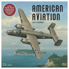 the cover of an american aviation calendar