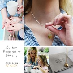 Custom Made Fingerprint Charm made especially for you - or your loved one, in the metal of your choice: Sterling Silver, Gold Vermeil, 14k Yellow Gold, or Bronze. A one-of-a-kind heartfelt gift for Moms, Dads, Grandparents, Newlyweds, and BFF's! You can even capture your pet’s paw or nose prints! Capture a moment in time and hold your loved one near. Forever. Upon purchase, you will receive a gift-worthy Fingerprint Impression Kit containing all materials and instructions to capture your fingerp Engraved Charm Necklaces For Keepsake, Personalized Silver Charm Necklaces For Keepsake, Personalized Silver Charm Necklace For Keepsake, Engraved 14k Gold-filled Round Pendant Charm Necklace, Personalized 14k Gold-filled Charms For Gifts, Solid Gold Charms, Fingerprint Jewelry, Custom Charms, Keepsake Jewelry