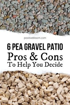 6 Pea Gravel Patio Pros And Cons To Help You Decide Pea Gravel Garden, Pebble Patio, Pea Pebbles, Pea Stone, Pebble Landscaping, Stone Backyard, Gravel Walkway, Pea Gravel Patio