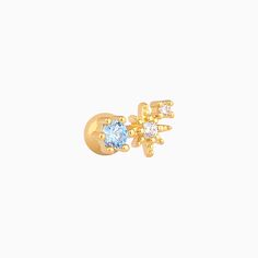 Indulge in the enchanting elegance of our Fantasy Blue Gem Star Stud earrings. Featuring a charming star and blue gem design, these studs are a beautiful addition to any outfit. Elevate your look with this exclusive piece that exudes sophistication and luxury. Detail： -Post material: gold plated with internal stainless steel or stainless steel. Cubic Zirconia -Gauge: 16g | 1.2mm-Post length: 6mm -Dimensions: 4.9mm Length x 7.6mm Width -Include: single item -Closure: screw ball back * Shop extra Gem Design, Ear Style, Star Stud Earrings, Star Earrings Stud, Fall Essentials, Blue Gems, Star Studs, Elevate Your Look, Belly Rings