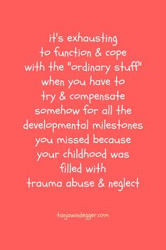 Childhood Traumas, Psychological Facts, Learning Difficulties, Emotional Regulation, What’s Going On