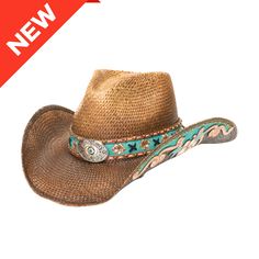 Crafted from genuine Panama straw, our JANIE hat boasts a timeless and chic design. The tea stain finish is accented with a pop of turquoise, adding a touch of color to any outfit. The brim measures 3 2/3 inches, and the side features a unique design, making this hat a stylish choice for any occasion. Tea Stains, The Tea, Chic Design, Panama, Unique Design, Straw, Stain, Unique Designs, Turquoise