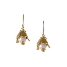 Utterly refined, yet understated enough for everyday wear, the Lily Cap Earrings feature a graceful flower petal cap holding a brilliant gemstone. Handcrafted in 14k vermeil or sterling silver Measures approximately 1" including earwire Fashioned on our secure handmade earwire Also available with precious stones. Antique Mens Jewelry, Antique Jewelry Necklace, Paper Jewelry, Flower Petal, Engagement Ring Wedding Band, Silver Pearls, Antique Rings, Buying Jewelry, Birthstone Jewelry