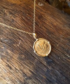 14K Solid Gold Athena Necklace. It's Handmade From a Small Workshop in Greece. Available Only in Yellow Gold. Can be Made in White Gold or Rose Gold by Order (I Recommend this Item Only in Yellow Color). The Size of the Photo Item is 16mm Without bail / 0.63 Inches and The Chain is 45cm / 17.7 Inches. Athena was an Ancient Greek Goddess of Wisdom, and it was also a Coin in ancient Greece. So the Back Side is Different . Every Jewel is in Gift Box. Quick Delivery via DHL.  ★ If you have any addit Ceremonial 14k Gold Medallion Jewelry, 14k Gold Medallion For Ceremonial Use, 14k Gold Coin Shaped Amulet Jewelry, 14k Gold Coin Amulet Jewelry, 14k Gold Coin Amulet, Traditional 14k Stamped Medallion Necklace, Traditional 14k Gold Medallion Necklace, Traditional 14k Stamped Pendant Necklace, Ceremonial Yellow Gold Coin Pendant Necklace