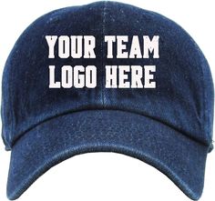 DESIGN YOUR OWN CUSTOMIZED BASEBALL CAP WITH EMBROIDERY ART GALLERY! Please Follow the Steps to Order! Customized Hats for Men and Women, we offer you the best quality printing work. Write us your text or send your logo via Etsy Messages and have it embroidered on your Baseball Cap :) You, your employees, or your loved ones will wear your reflection. 😊 You'll love our customized hats! Your artwork, a joke, your name, your company logo. Put your own artwork and let your Custom hat reflect you. P Team Spirit Letter Print Cap, Navy Curved Brim Baseball Cap For Sports Events, Custom Logo Baseball Cap One Size Fits Most, Custom Logo Baseball Cap One Size, Six-panel Dad Hat For Baseball Season Sports Events, Six-panel Dad Hat For Baseball Season, Navy Adjustable Baseball Cap For Baseball Season, Navy Baseball Cap One Size Fits Most, Customizable Baseball Cap For Baseball Season