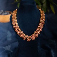 Juhi Heritage Bottumala Bottumala Haram Latest Designs, Mangalsutra Chain, Italian Bracelet, Ear Chain, Fabric Necklace, Uncut Diamond, Necklace Online, Small Pendant, Short Necklace