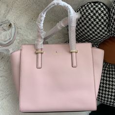 Kate Spade 2way Handbag Shoulder Bag Diagonal Hanging Pxru5491 Women New. 8.6"H X 9.2"W X 4.7"D Light Pink Drop Length: 5" Handheld, 18.5-20.5'' Adjustable Strap Crosshatched Leather With Matching Trim 14 Karat Gold Plated Hardware Custom Woven Caroleena Spade Dot Lining Style # Pxru5491 Feminine Rectangular Bag For On-the-go, Kate Spade Top Handle Satchel For On-the-go, Trendy Kate Spade Shoulder Bag For On-the-go, Trendy Kate Spade Shoulder Bag For Casual Use, Double Handle Satchel With Detachable Strap For Errands, Blush Shoulder Bag With Gold-tone Hardware, Top Handle, Luxury Blush Bag With Top Carry Handle, Pink Top Handle Satchel For Errands, Kate Spade On-the-go Tote Shoulder Bag