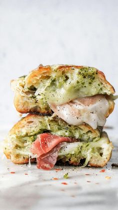 Indulge in the Italian sandwich inspired by Stanley Tucci, a delightful blend of flavors that captures the essence of Italy in every bite. Italian Breakfast Sandwich, Italian Sandwiches Recipes, Bruschetta Sandwich, Cafe Sandwiches, Focaccia Sandwiches, Italian Sandwich Recipes, Sandwich Cafe, Italian Breakfast Recipes, Ultimate Grilled Cheese