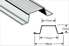 an image of a door handle with measurements for the length and width, as shown in this