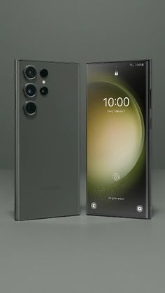 an image of a cell phone with the camera on it's back and front