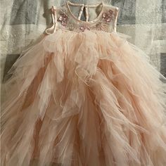 Beautiful Size 4 Tutu Du Monde Dress Only Worn Once. Perfect Birthday Or Special Occasion Dress Whimsical Pink Tutu Dress For Birthday, Whimsical Pink Tutu Dress, Playful Pink Tutu Dress For Dress-up, Kids Tutu, Kids' Dresses, Special Occasion Dresses, Pink Dress, Special Occasion, Colorful Dresses