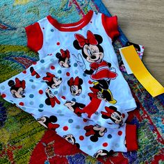 New With Tags, Minnie Mouse Pajama Set. Red And White Short Sleeve Top With Matching Pants. Up To 9 Month Old. Feel Free To Ask Any Questions Or Make An Offer. Bundle Up To Save More. Final Sale. Red Cartoon Print Sleepwear For Sleepover, Cute Red Bedtime Sets, Cute Red Bedtime Set, Playful Red Onesie For Bedtime, Cute Red Pajama Party Sets, Playful Red Bedtime Onesie, Red Cartoon Print Cotton Sleepwear, Red Cotton Sleepwear With Cartoon Print, Cute Red Onesie For Loungewear