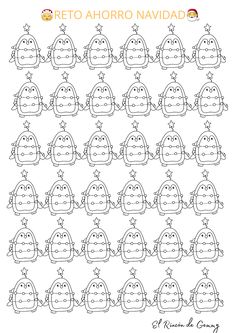 the printable pattern for an adorable little monster