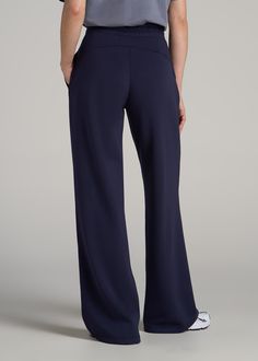 Versatile Wide Leg Tall Women's Pants Stay Comfy While Going Casual Our Pull-On Tie Waist Wide Leg Pants for Tall Women offer a blend of comfort and fashion. Whether strolling the neighborhood or staying fit, these tall pants for women are perfect for both athletic activities and casual outings, making them a versatile addition to any wardrobe.• Wide leg and oversized fit for a modern look• Drawstring and elastic waist for a comfortable fit• Full length with side seam pockets SIZE & FIT: Tall In Pants For Tall Women, Staying Fit, Tall Pants, The Neighborhood, Tall Women, Knit Pants, Stylish Girl, Stay Fit, Women's Pants