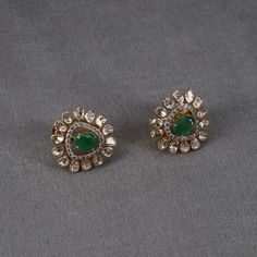 Nishika Diamond & Polki Studs