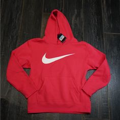 Nike Sb Fleece Hoodie Pink Size Medium Brand New Nike Hooded Hoodie For Sports Season, Nike Hooded Sweats For Sports Season, Fleece Hooded Sweatshirt For Winter Sports, Casual Sweatshirt With Drawstring Hood For Winter Sports, Nike Fleece Crew Neck Hoodie, Nike Hooded Sweats For Sports, Nike Fleece Sweatshirt With Adjustable Hood, Sportswear Hooded Sweatshirt For Winter Sports, Fleece Hoodie Sweatshirt For Sports