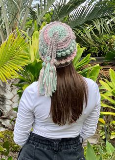 The BOHO FUN HAT is just that - a lot of fun, with lovely texture and visual interest! Made of 20% wool and 80% acrylic, the hats are hand-crocheted by me, and are machine washable. They will fold flat for easy travel. The hats are immediately available in 7 popular variegated colours (pictured), but in limited numbers. Choose OTHER as your colour choice, and send me a message, if you wish to order a different PLAIN colour, and I will custom-make it for you. Send me a message to request tassels Bohemian Knitted Short Brim Hat, Whimsical Winter Hat With Short Brim, Winter Festival Brimmed Crochet Hat, Bohemian Crochet Hat For Beach In Fall, Bohemian Crochet Beach Hat For Fall, Crochet Beanie Hat For Beach In Fall, Whimsical Beanie For Fall, Whimsical Fall Beanie Hat, Bohemian Yarn Mini Hats For Winter