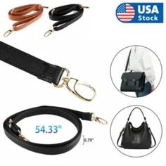 54" Replacement Purse Leather Strap Handle Shoulder Crossbody Handbag Bag Belt | BUY IT NOW ONLY ON EBAY! | #54 #Replacement #Purse #Leather #Strap #Handle #Shoulder #Crossbody #Handbag #Bag #Belt Trendy Long Strap Bag For On-the-go, Casual Crossbody Shoulder Strap With Detachable Feature, Faux Leather Bags With Adjustable Strap For On-the-go, Adjustable Strap Crossbody Bag, Faux Leather Crossbody Shoulder Bag With Adjustable Handle, On-the-go Satchel Bag With Long Strap, Travel Hobo Bag With Adjustable Strap, Faux Leather Everyday Bag, Faux Leather Bag For Everyday Use