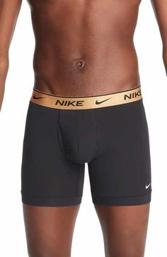 Nike Dri-FIT 3-Pack Performance Hip Briefs | Nordstromrack Fitted Boxer Briefs With Logo Waistband, Fitted Sports Boxer Briefs With Ribbed Waistband, Sporty Stretch Boxer Briefs With Ribbed Waistband, Sporty Boxer Briefs With Ribbed Waistband For Sports, Sporty Boxer Briefs With Ribbed Waistband, Nike Moisture-wicking High-stretch Bottoms, Nike High Stretch Moisture-wicking Bottoms, Sports Stretch Boxer Briefs With Logo Waistband, Stretch Activewear With Logo Waistband For Sports