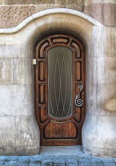 Art Nouveau door, Barcelona, España Door Print, Lucas Lima, When One Door Closes, Home Door, In Door