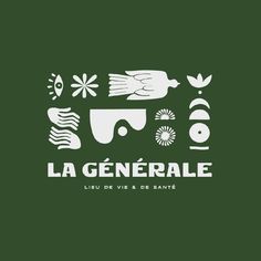 the logo for la generale, an artisan shop in saint - michel