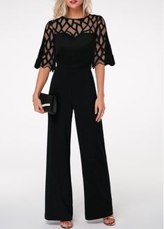 Classy Jumpsuit Outfits, Chic Office Wear, Beautiful Jumpsuits, Trendy Jumpsuit, Rompers Online, Chique Outfits, Fashion Bottoms