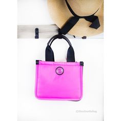 Marc Jacobs Small Neon Fuchsia Tote Convertible Bag Features: Inner Zip Pocket Fabric Lined Zip Closure Lightweight Material: Nylon Fabric Measures: 9.5" L X 7.5" H X 4" D All Offers Are Welcome! Professional Seller, All Items Are Stored In A Non-Smoking Warehouse And Ship The Next Day With Free Shipping. Brand New With Tags, 100% Authentic. Money-Back Guarantee If Proven Fake!! Dust Bags/Boxes Are Not Included Unless Stated. Tags: Designer Bag, Classy Bag, Luxury Bag, Classic, Feminine, Cute Ba Pink Top Handle Bag For Errands, Pink Shoulder Bag With Dust Bag For Travel, Pink Tote Shoulder Bag With Dust Bag, Pink Bag With Top Carry Handle For Errands, Modern Pink Satchel For Everyday Use, Pink Satchel For Everyday, Pink Bag With Removable Pouch For On-the-go, Pink Pouch Bag With Top Carry Handle, Modern Pink Bag For Everyday Use