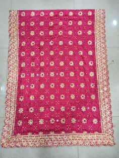 Item Overview ATHARVA/Phulkari Embroidery/Indian Dupatta /Mirror & Zari Work/Customize as Salwar Kameez/ Pink & Green/Dress Material/Zari Work/Thread Work/Punjabi/Stolls 🌷 Dno. PHUL705 ⚘Phulkari/Heavy Embroidery/Mirror Work Dupatta/ Stole/ Scarf/Wrap/Dress Material Georgette Dupatta ⚘Length: 2.5 Mtrs ⚘Width: 1.12 Mtrs ⚘Customization: * Fabrics: Designs Can be Customised Stitched into Salwar Kameez * Different colors Available ⚘Care: * Dry Clean/ Avoid direct Ironing on Embroidery Part. ⚘Referen Navratri Pink Kurta With Traditional Drape, Pink Kurta With Gota Work And Traditional Drape, Pink Churidar With Gota Work, Pink Chanderi Kurta For Diwali, Pink Anarkali With Gota Work, Pink Anarkali With Gota Work Traditional Wear, Pink Anarkali Kurta With Pallu, Pink Straight Kurta With Gota Work, Pink Kurta With Dori Work In Traditional Drape