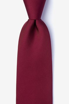 Wine Tie Silk Ties, Neck Tie, Wine, Silk