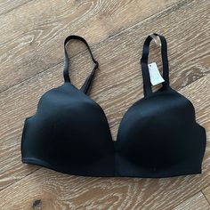 New With Tag “Love” By Gap Bra. Smooth Black Wireless Push Up Bra. Lace Detail In Back. Size 32d. Comes From A Smoke Free Home. Blue Lace Bra, 32d Bra, Bra Lace, Gap Fit, Pink Bra, Lace Bralette, Push Up Bra, Blue Lace, Lace Detail