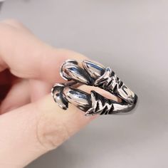 Men's Dragon claw gothic stainless steel ring  | eBay Dragon Claw, Stainless Steel Ring, Men's Jewelry Rings, Men Looks, Stainless Steel Rings, Steel Ring, Mens Jewelry, Jewelry Watches, Jewelry Rings