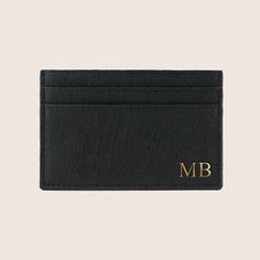 ★ ★  MONOGRAM IT  ★ ★  Add a touch of luxury with our unique and timeless products! Personalise and stylize your cardholder a with monogram and MAKE IT YOURS! ★ ★  PERSONALISATION INFORMATION ★ ★  ▲ Please enter Initials or Name required in the text field provided. Single lines only. ▲ No special characters. ▲ For Initials and Names: Maximum of 5 Capital letters. Letters can be embossed with or without the dots/periods separating each letter. Your order will be embossed exactly how you provide t Black Luxury Card Holder With Engraved Logo, Luxury Black Card Holder With Engraved Logo, Luxury Rfid Blocking Card Holder For Everyday Use, Black Rectangular Card Holder With Engraved Logo, Modern Formal Card Holder With Card Slots, Modern Black Card Holder For Formal Occasions, Modern Black Card Holder For Formal Use, Modern Black Formal Card Holder, Rectangular Card Holder With Engraved Logo