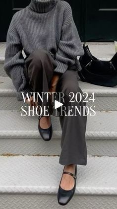 2024 Shoes Trends Women, 2024 Shoe Trends, Monochromatic Outfit Street Style, Fall Shopping Outfit, Winter Shoe Trends, Shoe Guide, Fall Winter Capsule Wardrobe, Fall Boots Outfit, Shoe Trend