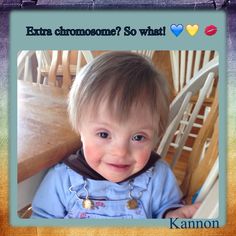 Down Syndrome awareness - his extra chromosome makes him extra special ❤️ Let It Be