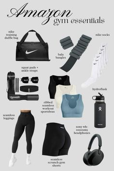 an image of gym essentials for women