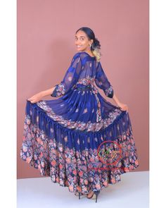 √ 100% Handmade √ 100% Chiffon  √ it looks so cute when you wear it √ Very comfortable √ it is made very carefully √ A very ideal gift to give √ Ehiopian dress √ 58 inchs Long (Shoulder to Bottom) and from shoulder to shoulder 18 Inches. √   It Comes with the Scarf/Headband (Netela) and as Shown on the picture. ● Hand wash Bohemian Fitted Chiffon Dress For Garden Party, Fitted Bohemian Chiffon Dress For Garden Party, Blue Chiffon Dress For Garden Party, Bohemian Chiffon Dress For Garden Party, Blue Maxi Chiffon Dress For Garden Party, Bohemian Chiffon Beach Dress, Blue Floral Print Chiffon Maxi Dress, Blue Chiffon Dress For Beach, Flowy Blue Chiffon Maxi Dress