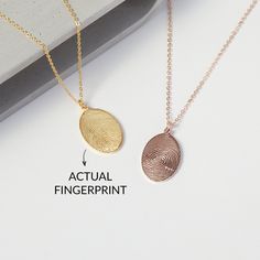 BIG SALE up to 25% off ENTIRE STORE. ** FINGERPRINT NECKLACE - this necklace can be engraved with the fingerprints of your loved ones.  We can work with any photo of the fingerprint on paper that is no special kit required. Engravable on the back of the pendant with name or a short memorial message up to 2-4 words I T E M ∙ D E T A I L S * Material: Sterling silver * Word limits: 1 fingerprint on the front & 2-4 words on the back * By default, the engraving is black on silver items and clear on Fingerprint Jewelry Memorial, Thumbprint Jewelry, Memorial Messages, Court Message, Fingerprint Necklace, Fingerprint Jewelry, Silver Items, Bereavement Gift, Cremation Jewelry