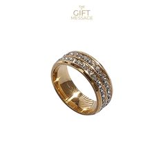 ARRAS is the ring of every high street stylist's dreams. Perfect for every day, every evening and any occasion, the ARRAS ring will add the ultimate style and glamour to any outfit with ease. Material: Stainless Steel, Crystals. The Ring, Every Day, Stainless Steel, Crystals, Ring, Gifts