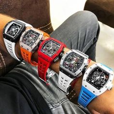 We Offer the Highest Quality Replicas for Sale. Click the Link to visit our Instagram Page for more info about Specs and Pricing. Follow for more Watch content. Heart Rate Monitor Watch, Gold Chains For Men, Richard Mille, Womens Watches Luxury, Stylish Watches, Luxury Watches For Men, Beautiful Watches