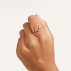 "Interwined Heart Ring for Women in 14K Solid Gold, 10k 18K Gold Dainty Gold Double Heart Shaped Ring, Anniversary Ring for Her, Gift for Her Celebrate the unbreakable bond of love with our 14K Solid Gold Intertwined Heart Ring. This exquisite piece, featuring two delicately joined hearts, serves as a beautiful representation of love's enduring strength and unity. Perfect as an anniversary ring, a Mother's Day gift, or a heartfelt \"just because\" gesture, it's designed to be a cherished symbol Fine Jewelry Anniversary Diamond Ring With Open Heart, Rose Gold Diamond Heart Ring For Proposal, Anniversary Diamond Ring Open Heart Style, Anniversary Open Heart Diamond Ring, 14k Gold Heart-shaped Proposal Jewelry, 14k Heart Cut Diamond Ring For Valentine's Day, 14k Stamped Diamond Ring For Valentine's Day, Promise Heart Ring In Rose Gold With Brilliant Cut, Stamped 14k Diamond Ring For Valentine's Day