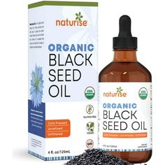 ORGANIC BLACK SEED OIL BENEFITS - Tap into ancient wisdom and natural wellness methods with our carefully cold pressed black seed oil. The ancient Egyptians were the first to harness the benefits of the plant Nigella sativa, with the oil taken orally or applied topically. CERTIFIED USDA ORGANIC - Enjoy the purity and quality of our organic black cumin oil, certified USDA organic. Our strict quality standards mean you're receiving only the best, 100% natural and free from harmful additives, for p Black Seed Oil Benefits, Benefits Of Black Seed, Black Cumin Seed Oil, Black Cumin Seed, Black Cumin, Cold Pressed Oil, Oil For Hair, Vegan Alternatives, Ancient Egyptians