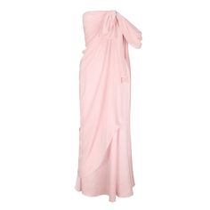 Indulge in the epitome of feminine allure with our exquisite Lindsey Dress, designed to captivate attention with its delicate charm. Pre-draped One Shoulder Pink Dress, Pink Pre-draped Maxi Dress For Cocktail, Pre-draped Pink Silk Evening Dress, Strapless Pre-draped Dress With Folds, Pink Satin Midi Dress For Gala, Elegant Gown With Folds For Gala, Pink Sleeveless Satin Dress For Gala, Feminine Silk Dress With Draped Sleeves, Pink Gala Evening Dress With Straight Neckline